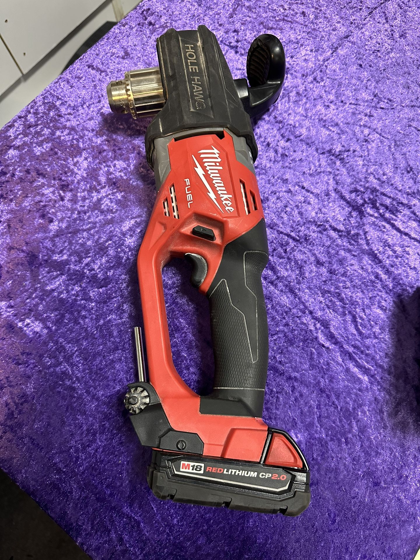 Milwaukee M18 Fuel Brushless Hole Hawg Right Angle Drill 
