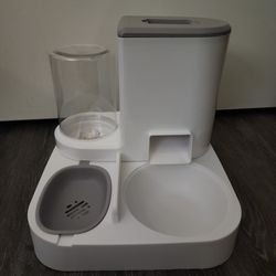 Automatic Cat Feeder Food and Water