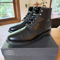 Thursday Captain Boots Black 6.5 wide
