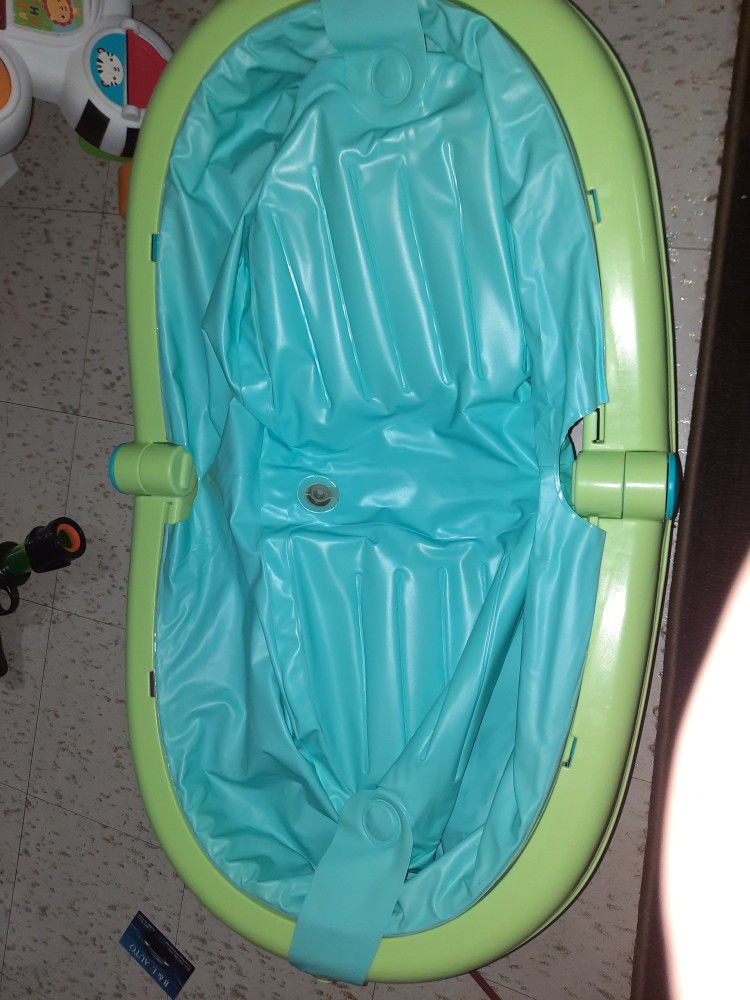 Baby Inflatable Bath Tub Used