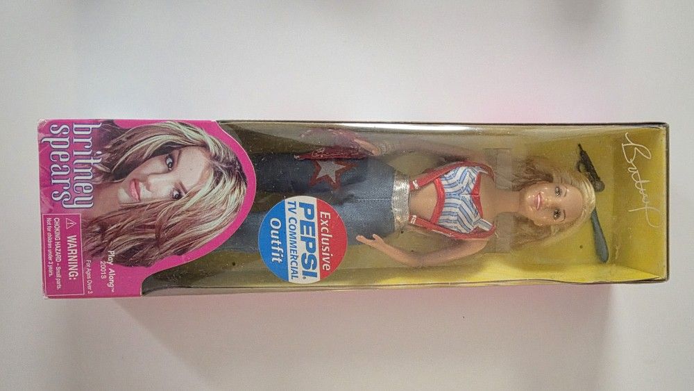 2001 Britney Spears Doll β Exclusive Pepsi TV Commercial Outfit (Box Wear)