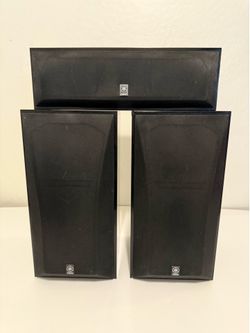 Yamaha 3-Piece Home Theater Speakers