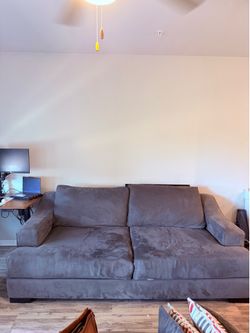Grey Belinha Sofa- Living Spaces