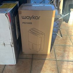 Waykar 2000 Sq. Ft. PD160B Energy Star Dehumidifier, with Auto or Manual Drainage