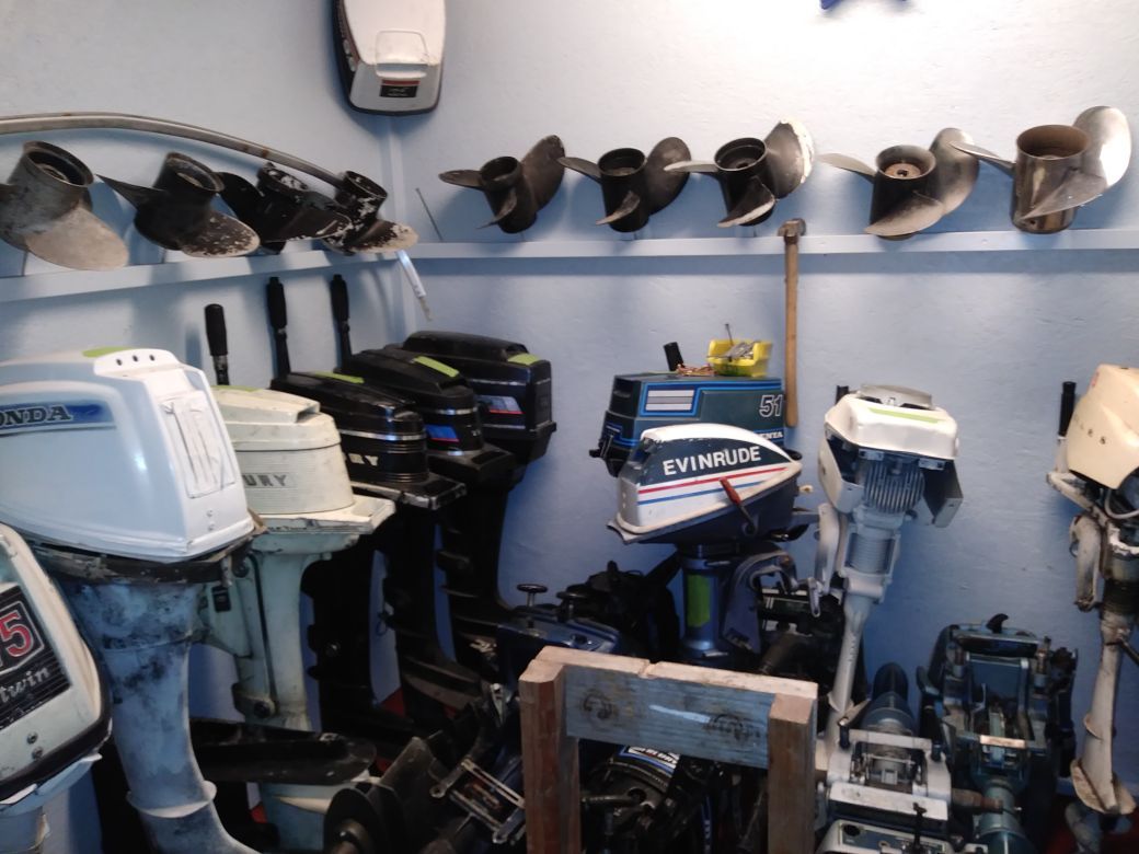 Outboard motors and parts galore