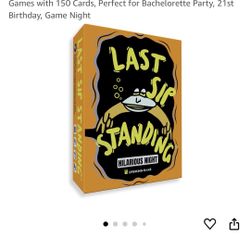 **SALE.!!**Last Sip Standing-Drinking Game-NEW