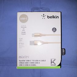 SAMSUNG BELKIN USB-C TO USB A Cable PINK NEW