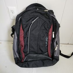 High Sierra Black & Red Laptop School Backpack