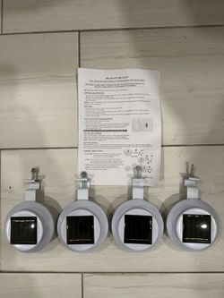 Solar Gutter Lights.