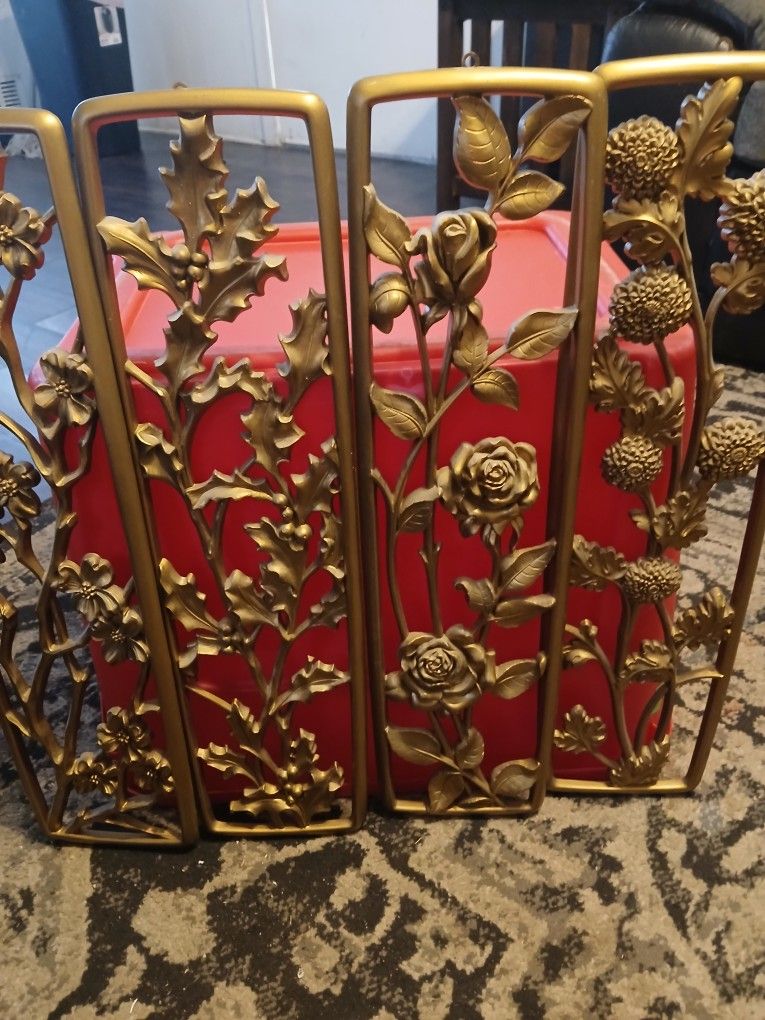Gold Vintage Wall Decor ,Dart Industry