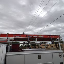 24 Foot Fiberglass Extension Ladder