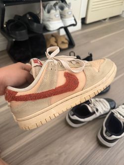 Nike Dunk Low Terry Swoosh (Women)