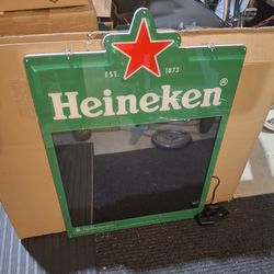 Heineken Lighted LED Sign Board