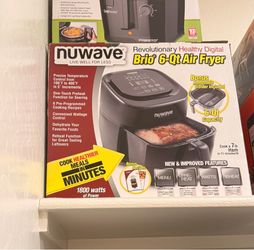 Air Fryer- Nuwave 6-qt used 1 time.