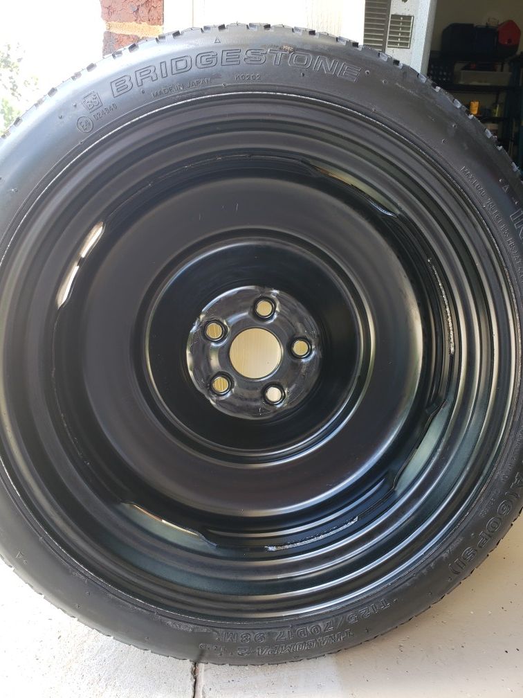 Bridgestone Tracompa-2 T125/70D17 98M spare tire Donut for