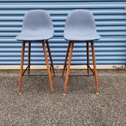 Blue Denim Bar Stools 20$