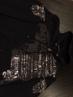 Seven 7 For All Mankind Mens XL Black Hoodie