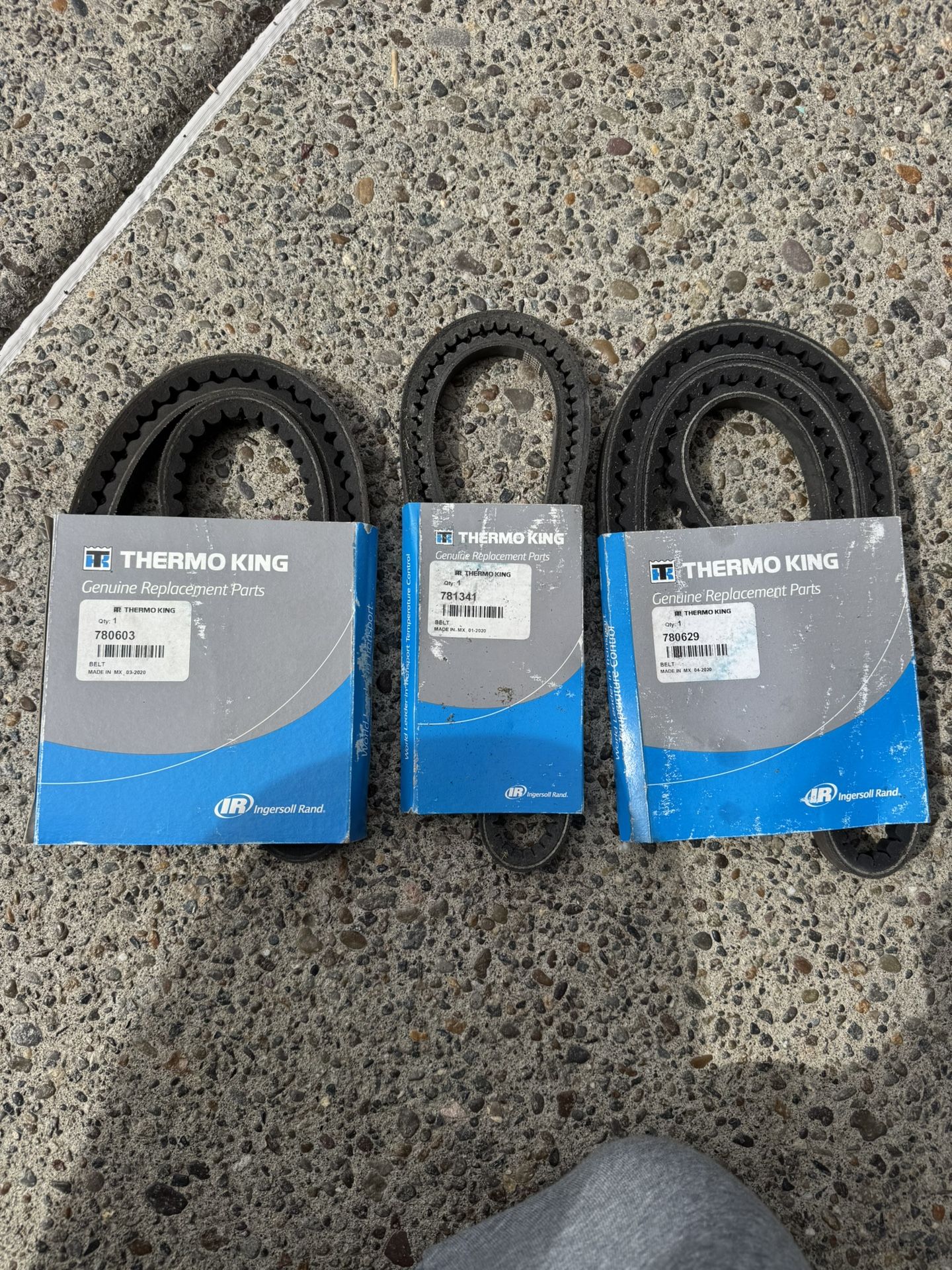 Termo King unit belts