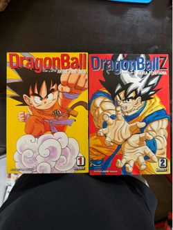 Dragon Ball vizbig manga vol. 1 and 2