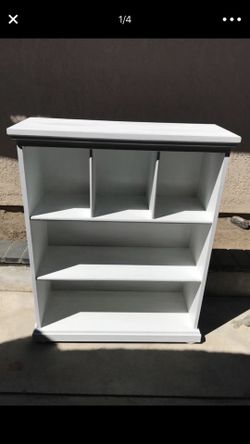 White shelf