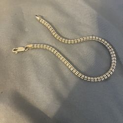 3mm  8 Inch  Women’s Bracelet Real 10k Gold 