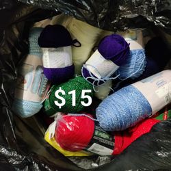 Big Bag  Of Yarn 