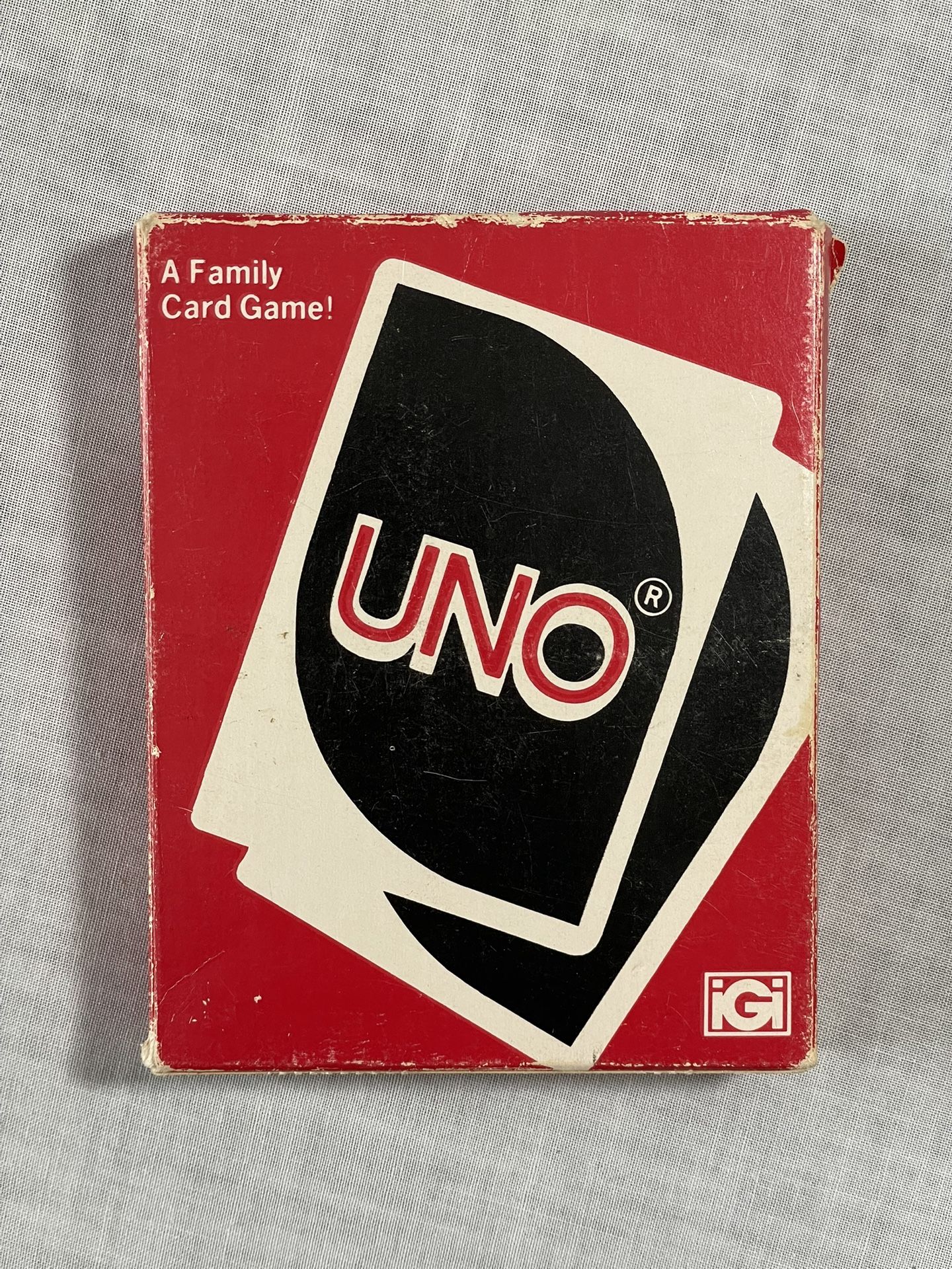 Vintage 1979 UNO Card Game Complete Deck With Box
