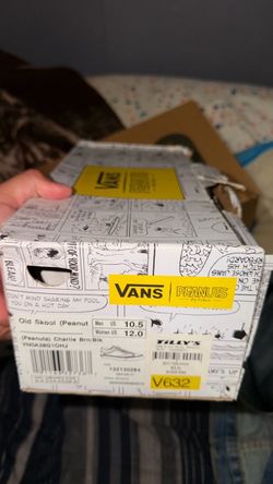 Vans 10.5 Charlie Brown