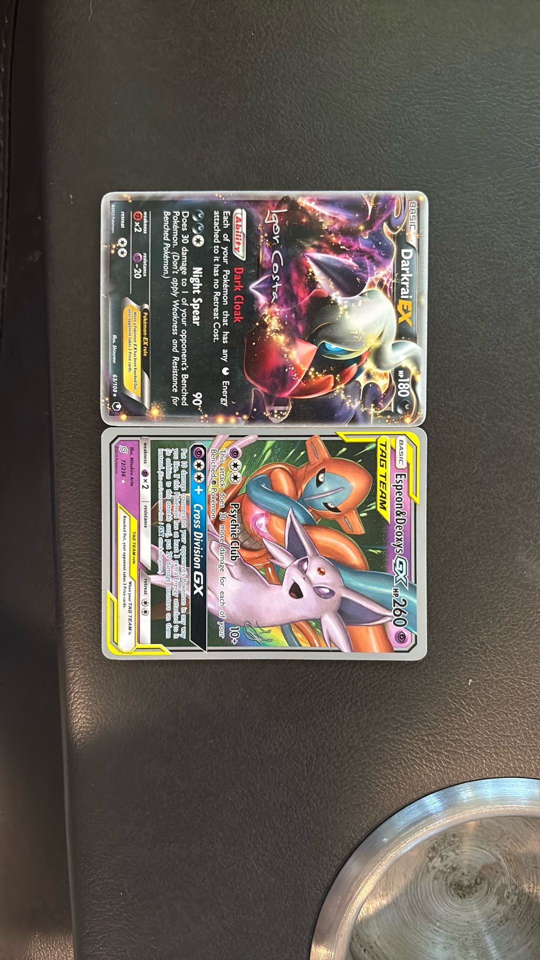Pokemon World Championship Autographed Cards