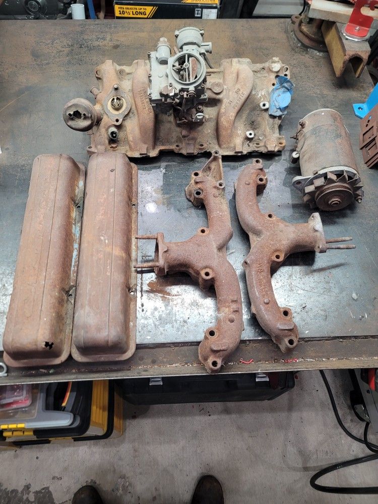 GM SBC Chevy 283 Parts LOT