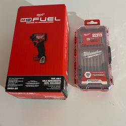 Milwaukee FUEL M18 Impact & Bits