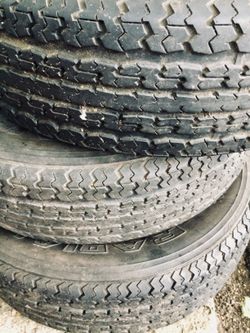 FREE - ST205/75R15 Trailer Tires