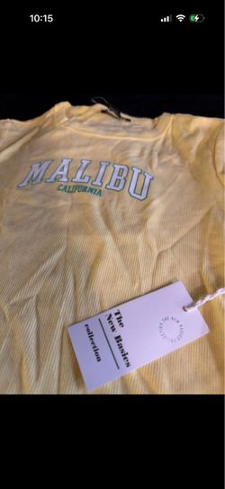 Malibu California Ribbed Graphic Tee