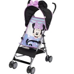 New! (NO BOX, In Plastic) Disney Minnie Mouse Stroller (45 Lb Max) $30 (#932)