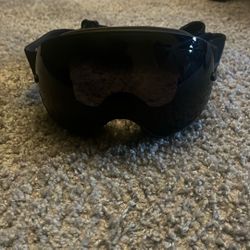 Black Ski Goggles
