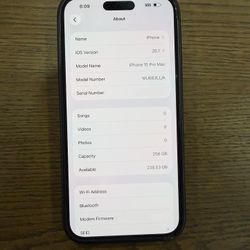 iPhone Pro Max Unlocked 256GB With Box