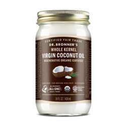 Dr. Bronner's Fair Trade & Organic Whole Kernel Virgin Coconut Oil