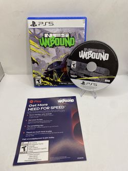 Need for Speed Unbound PS5 Racing Video Game 2022 NFS