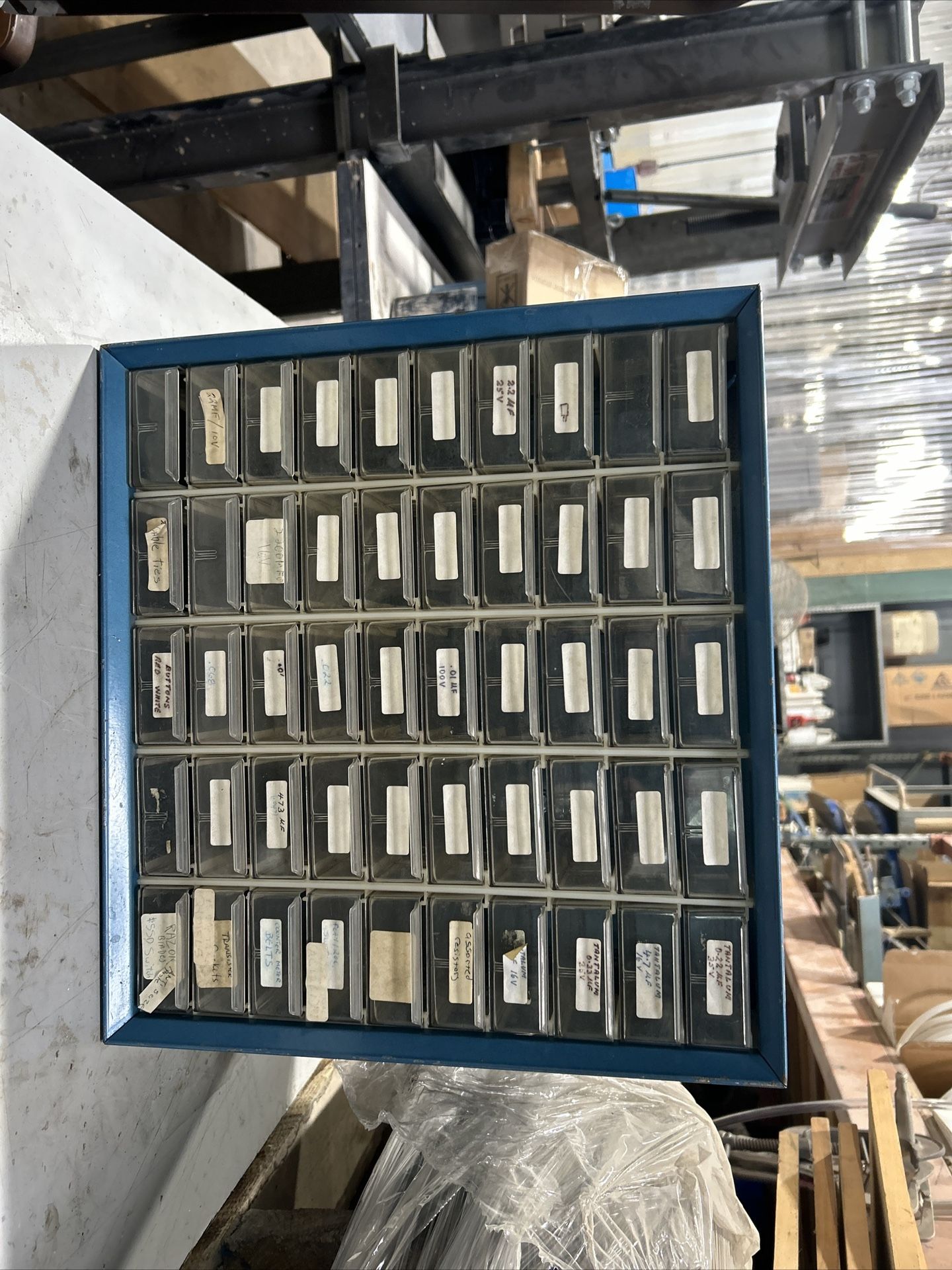 50 Drawer Clear Storage Bin