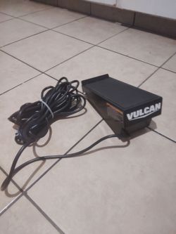 Vulcan tig foot pedal