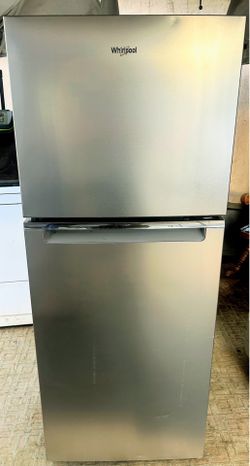 WHIRLPOOL 24 INCH STAINLESS STEEL FRIDGE