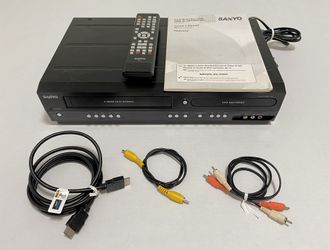 Sanyo DVD/VCR Recorder FWZV475F