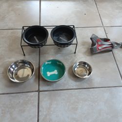 Dog Or Cat Feeding Bowls