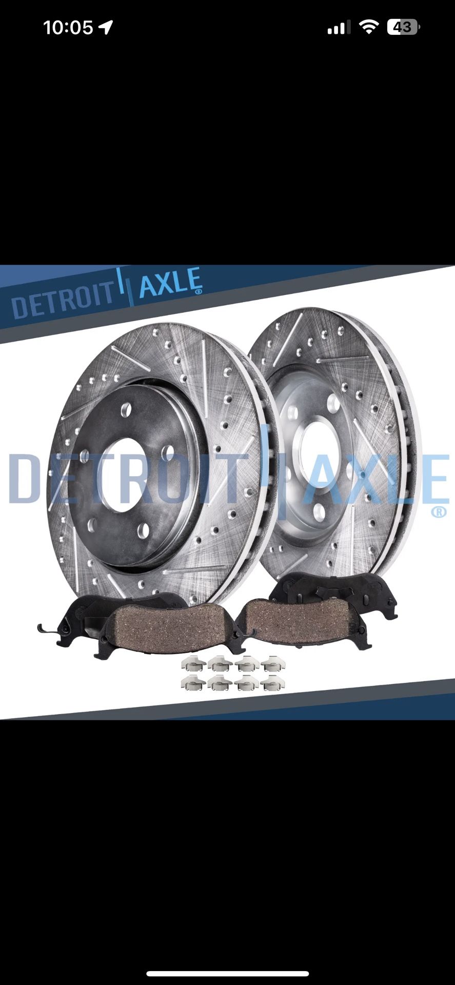 Drilled And Slotted Rotors