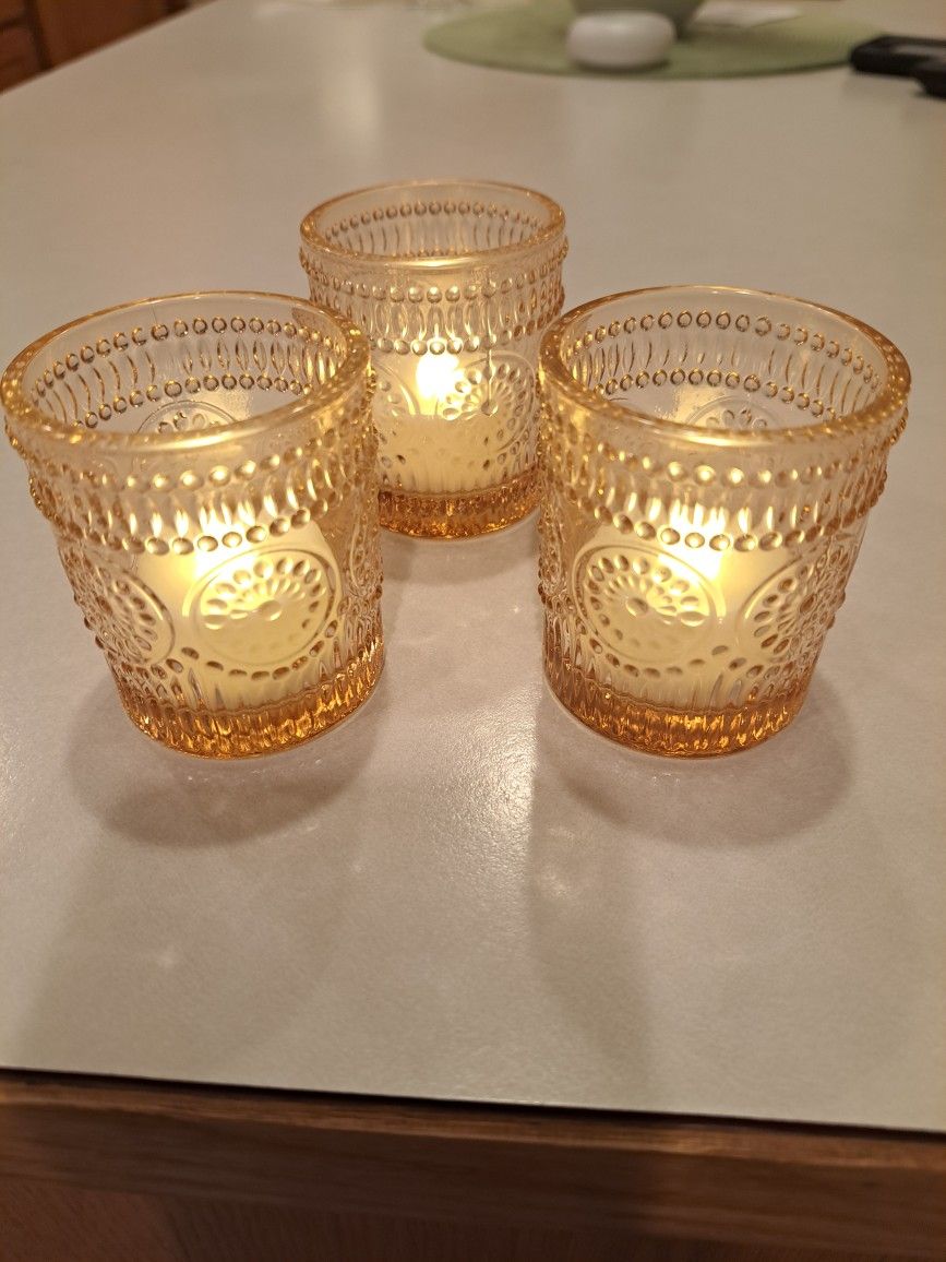 Candle Holders ( Tea Lights Or Votive Candles)