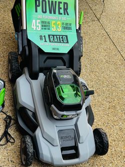 EGO POWER 56-volt, 21-in Push Battery Lawn Mower with (1) 4Ah Battery &  charger Included