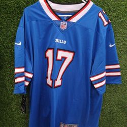 Bill's Jersey Allen Size Xxl 3xl New Jersey 