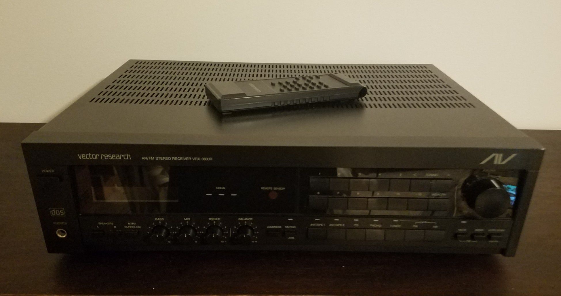 Vector Research 2 Channel Stereo Receiver VRX-3600R