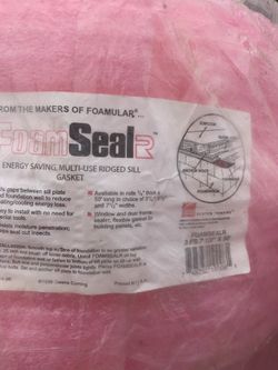 Owens Corning Foam Ridge Seal 7-1/2”W x50’roll