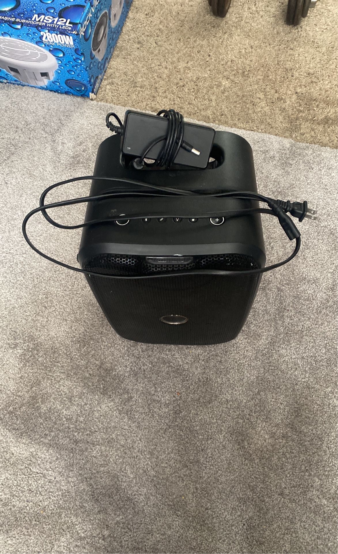 bluetooth speaker. brookstone